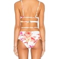 thumbnail image 2 of Somedays Lovin Zinnia Cross Over Bikini Top Floral,M, 2 of 2
