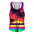 thumbnail image 3 of HOMADLES Workout Tank Tops for Men Summer Hawaiian Graphic Basice Tank for Men Outdoor Gym Sleeveless Muscle Tank Tops Plus Size Work Shirt A Multicolor L, 3 of 4