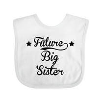 Inktastic Future Big Sister Girls Baby Bib