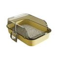 thumbnail image 5 of Oversized Enclosed Cats Toilet With LeakProof Barriers Reinforced Structure Odor Eliminations Indoor Pet Litter Tray, 5 of 8