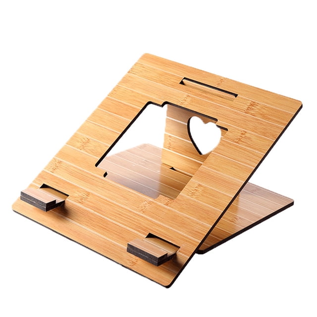 Soporte de madera para computadora portátil Soporte duradero para computadora portátil Estante para computadora portátil para uso diario en la oficina en casa