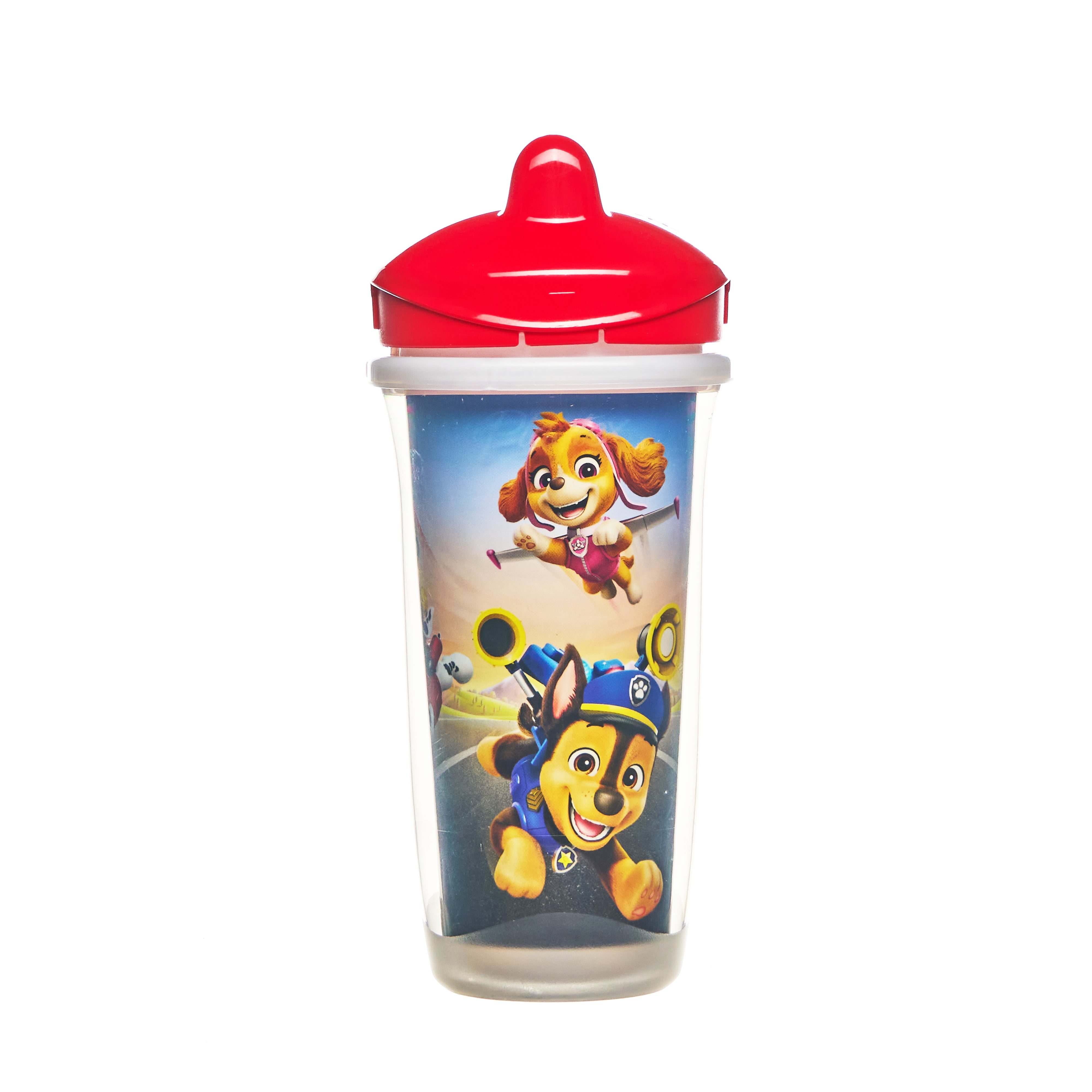 Playtex Sipsters Stage 3 Paw Patrol, Boys Insulated Spout Sippy Cups, Blue, 9 oz, 2 Pack