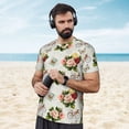 thumbnail image 4 of Wukai Vintage Bike Flower Butterfly Print Men's Short-Sleeved Mesh T-Shirt,Quick-Dry Short Sleeve Workout T-Shirt-3X-Large, 4 of 8
