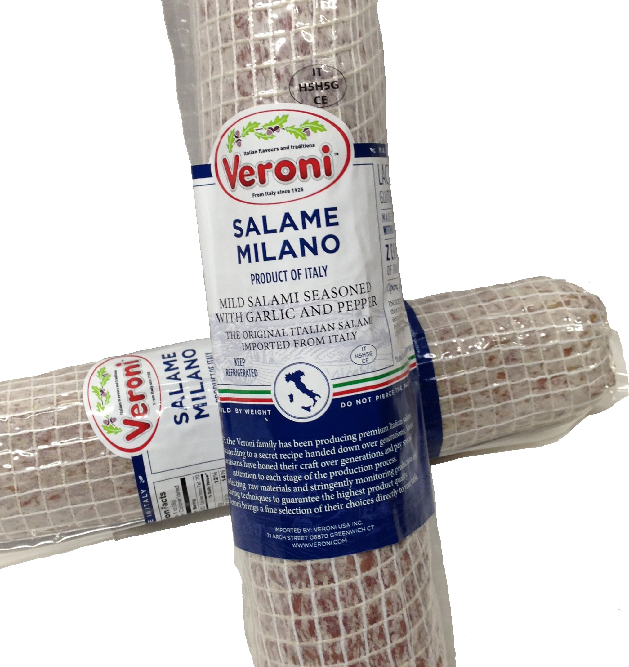 Veroni Salami Milano 1 Lb Slice by Verolio