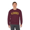 thumbnail image 6 of Plumber Sweatshirt Gifts Crew Neck Shirt Long Sleeve Unisex, 6 of 7
