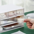 thumbnail image 2 of braveheart Efficient Desktop Storage Organizer - Workspace With Ease Convenient Drawer Storage Organizer white 2 drawer 1Set, 2 of 6