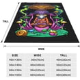 thumbnail image 7 of Cool Design Graphic Throw Blankets for Couch & Bed, 40"X30" Fleece Blanket Flannel Blanket Super Soft & Warm Blankets for Fall and Winter Lightweight Fuzzy Cozy Microfiber Blankets, 7 of 7