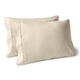 thumbnail image 1 of Bare Home Juego de Fundas de Almohada Colección Premium 1800, Doble Cepillado, Ultra Suave, Tamaño Estándar, Color Arena, 2 Unidades, 1 of 7