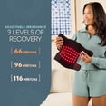 thumbnail image 4 of LifePro BioRecover Go – Portable Red Light & Infrared Knee Wrap with Heat & Vibration – Cordless Joint Comfort Sleeve - Black for Knee, Shoulder, and Elbow – 3000mAh Rechargeable Wellness Brace, 4 of 8