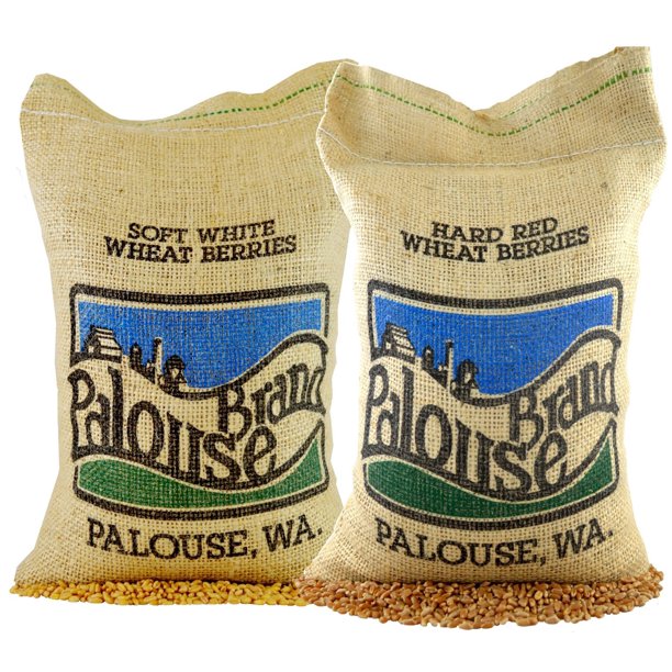 NonGMO • Soft White Wheat Berries • Hard Red Spring Wheat Berries • 10