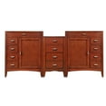 thumbnail image 1 of Westport Bay Metropolitan 76'' Double Basin Bathroom Vanity Set, 1 of 1