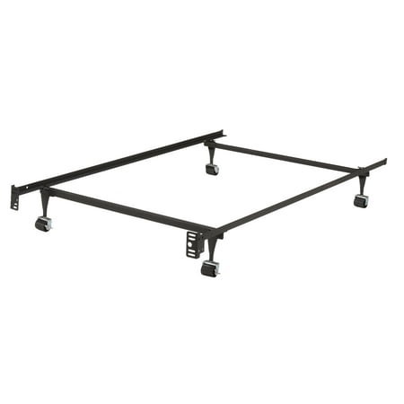 - Twin Size Metal Bed Frame, Black