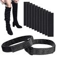 thumbnail image 4 of 2pcs long boots with magic buckle and 10 pieces of adhesive backing, 4 of 7