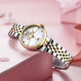 thumbnail image 6 of TOPHILL Women Calendar Diamond Dial Vintage Japanese Automatic Self-Winding Mechanical Movement Sapphire Crystal Wrist Watch Stainless Steel Business Clock, 6 of 6