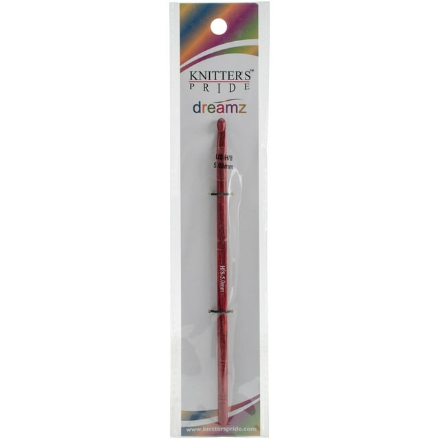 Knitter's Pride-Dreamz Aguja de crochet de una sola punta, tamaño H/5 mm