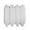 White, variant on tumgatte Garden Fence Small Fence Plastic Vegetable Garden Courtyard Flower Bed Greening Outdoor Fence Board Summer Savings