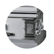 Titan Casket, Satin Series Funeral Casket in Silver