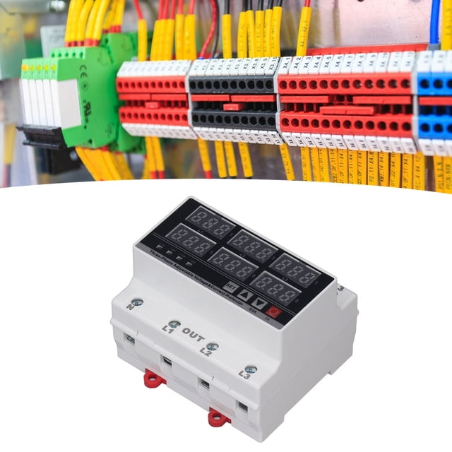 Dispositivo De Protección De Voltaje, AC230V Protector De Bajo Sobrevoltaje AC120-300V 50 60Hz Para Red Eléctrica