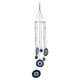 thumbnail image 3 of Wind Chimes Pendant Iron -Bell for Decoration 1Pcs Blue Metal, 3 of 4