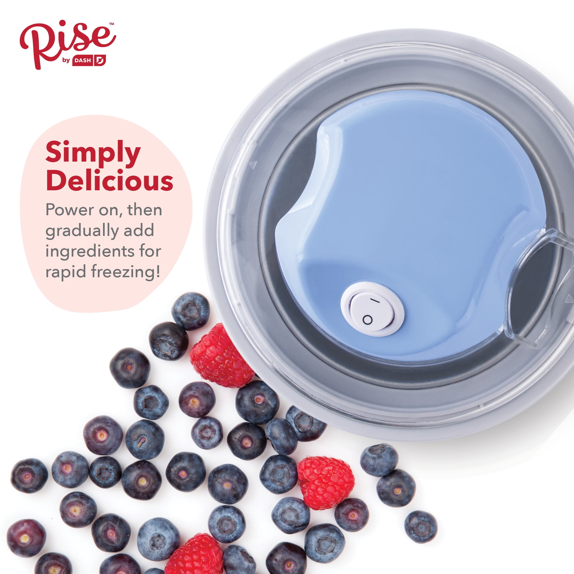 Rise By Dash Personal Electric Ice Cream Maker - Gillman Home Center