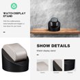 thumbnail image 3 of SHISUYAN Showcase Watch Display Rack Useful Watch Holder Bracelet Display Shelf (Black), 3 of 8