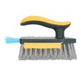 thumbnail image 1 of 3 Sided Scrub Brush for Tile Grout V Shaped Multifunctional Ergonomic Handle Tile Joints Scrubber Brush for Household Use, 1 of 5
