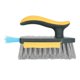 thumbnail image 1 of 3 Sided Scrub Brush for Tile Grout V Shaped Multifunctional Ergonomic Handle Tile Joints Scrubber Brush for Household Use, 1 of 5