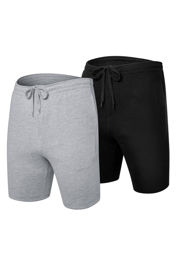 Men's Jersey Shorts Quick Dry Elastic Workout Short with Drawstring for Bodybuilding Running Exercising Jogging