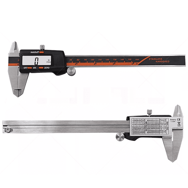 Calibrador Vernier Digital Lcd Pie Rey 15cm Acero Inoxidable