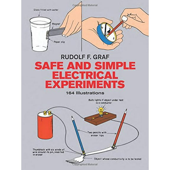 Pre-Owned Safe and Simple Electrical Experiments (Dover Children's Science Books) Paperback