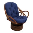 thumbnail image 4 of VONKY Textured Rattan Wicker Swivel Rocker Chair Cushion Seat Cushions, 4 of 9