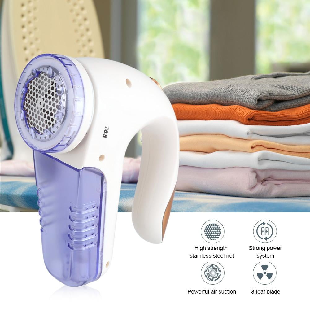 OTVIAP Portable Electric Fabric Clothes Sweater Lint Remover Fuzz Shaver Removing Machine
