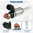 thumbnail image 3 of Unique Bargains Car Fuel Injector Nozzle Replacement Fit for Mazda 3 I 2.0L Black Silver Tone, 3 of 7
