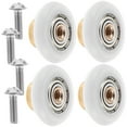 thumbnail image 4 of 4pcs Shower Door Roller Bathroom Shower Door Sliding Roller Shower Door Part, 4 of 4