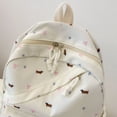 thumbnail image 5 of CUZIBR Large Capacity 3 Piece Backpack For Kids Cute Floral Bow Print School Backpack With Lunch Tote Bag Pencil Case Bookbag For Teen Girls Students Daily School Travel, 5 of 9