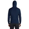 thumbnail image 3 of Bella + Canvas Unisex Triblend Full-Zip Lightweight Hoodie, 3 of 3