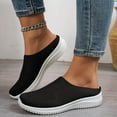thumbnail image 2 of YLYL Women Backless Mules Breathable Mesh Lightweight Comfortable Casual Slip on Walking Shoes, 2 of 9