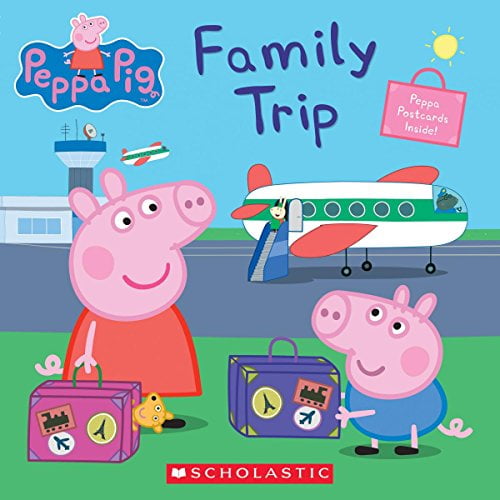 Pre-Owned Family Trip Peppa Pig Paperback Scholastic