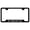 Black, variant on Buick Laser Etched Logo Cut-Out License Plate Frame (Brushed Chrome)