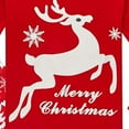 thumbnail image 3 of shoper Christmas Pajamas for Kids, Reindeer Xmas Santa Christmas Tree Print Long Sleeve Tops with Pants Two Piece Set Pjs Holiday Pajamas for Toddler Boys and Girls Christmas Gifts, 3 of 4