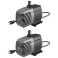 thumbnail image 1 of Hydrofarm Active Aqua 800GPH Submersible Hydroponic Water Pump (2 Pack), 1 of 6