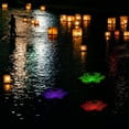 thumbnail image 3 of Solar Pool Light, LED Color Changing Floating  Light, 7 Color-Changing Led Lights For Outdoor Garden Pool Fish Pond Floating Decor Pink, 3 of 8