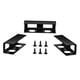 thumbnail image 1 of Organizador de almacenamiento para computadora portátil debajo del escritorio, 3 unidades, estante resistente con Negro, 1 of 9