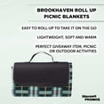 thumbnail image 3 of Brookhaven Roll-up Picnic Blankets Set of 6, Bulk Pack - Great Outdoor Blanket for Camping, Picnic, Beach, Sports, Outdoor Activities - Green, 3 of 5