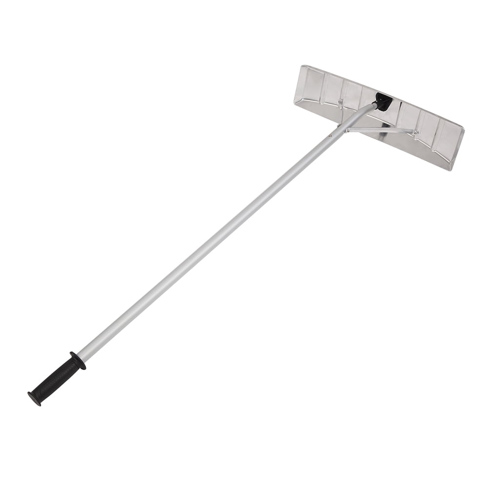 Lowestbest Lightweight Snow Shovel Roof Rake, 20ft Extended Polyethylene Blade, Adjustable Telescopic Handle Lowestbest Lightweight Snow Shovel Roof Rake, 20ft Extended Polyethylene Blade, Adjustable Telescopic Handle