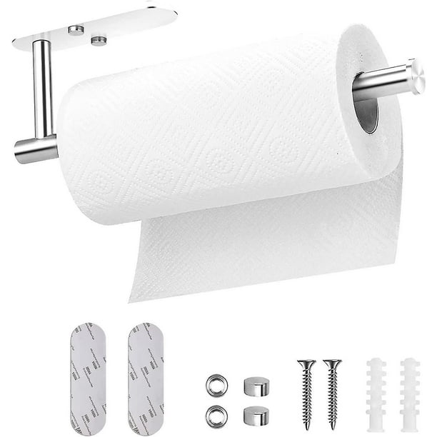Paper Towel Holder Punchfree Paper Towels Rack Stainless Steel Wall Mount Towel Bar Walmart.ca