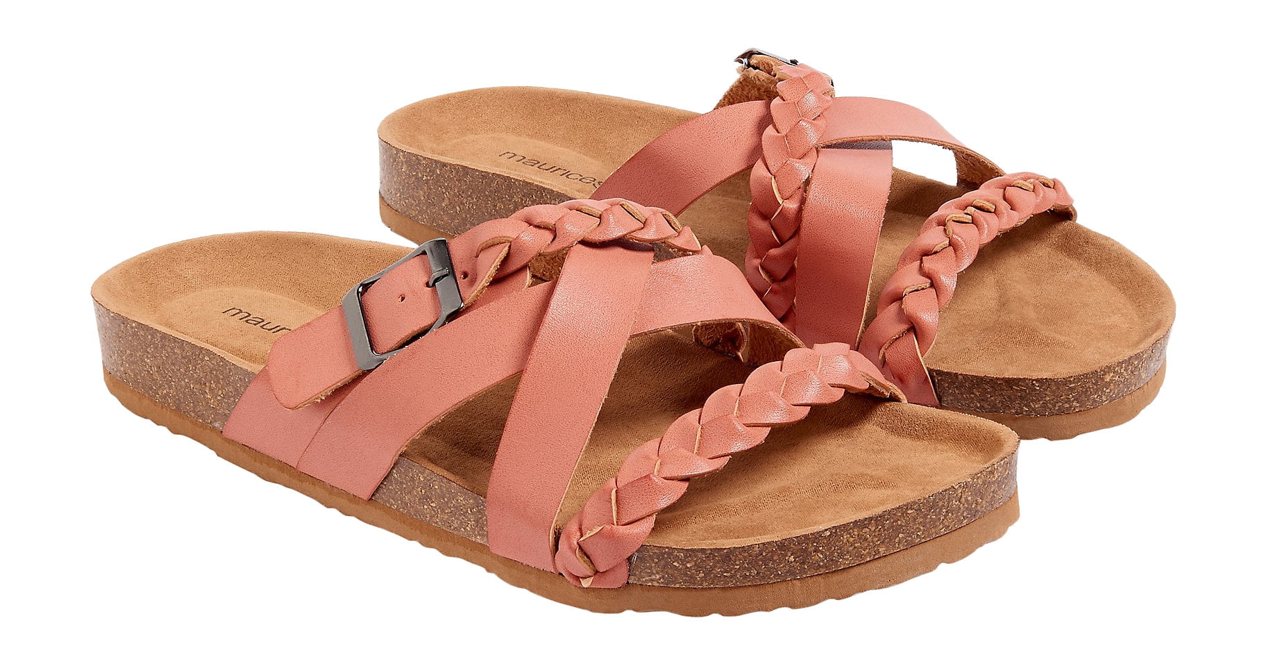 braided footbed sandals