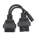 thumbnail image 4 of OBD Diagnostic for Mitsubishi 12Pin to OBD2 16Pin Connector Adapter OBD2 Connect Cable with Power Adapter, 4 of 5
