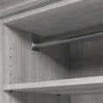 thumbnail image 3 of Bestar Versatile 36"W Engineered Wood Closet Organizer in Platinum Gray, 3 of 7