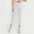 thumbnail image 5 of ZyeKqe Womens Dress Pants Yoga Stretch Business Work Casual Ankle Length Straight Leg Office 7/8 Trousers, 5 of 8